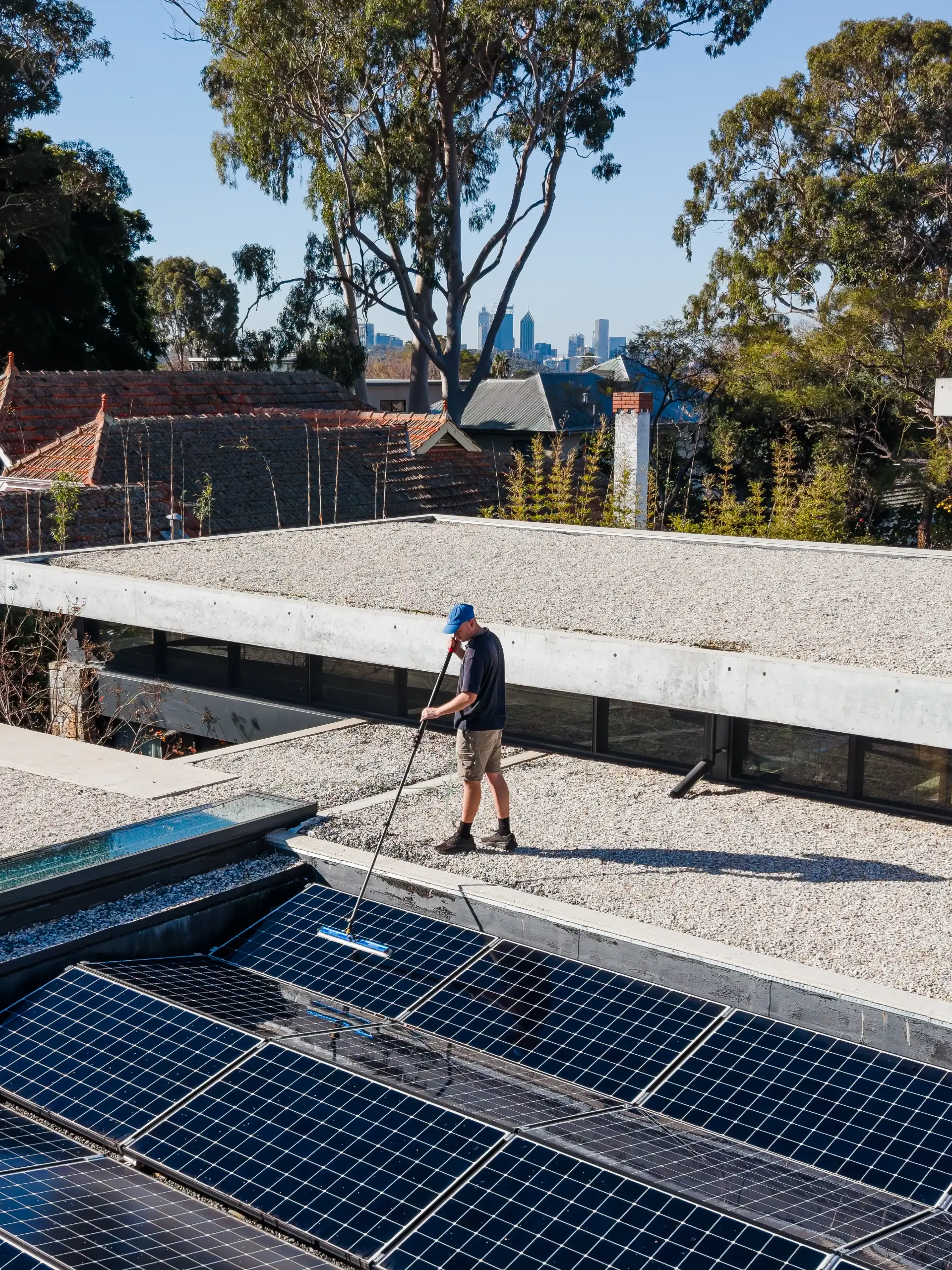 How to Clean Solar Panels Safely (and When Not To)